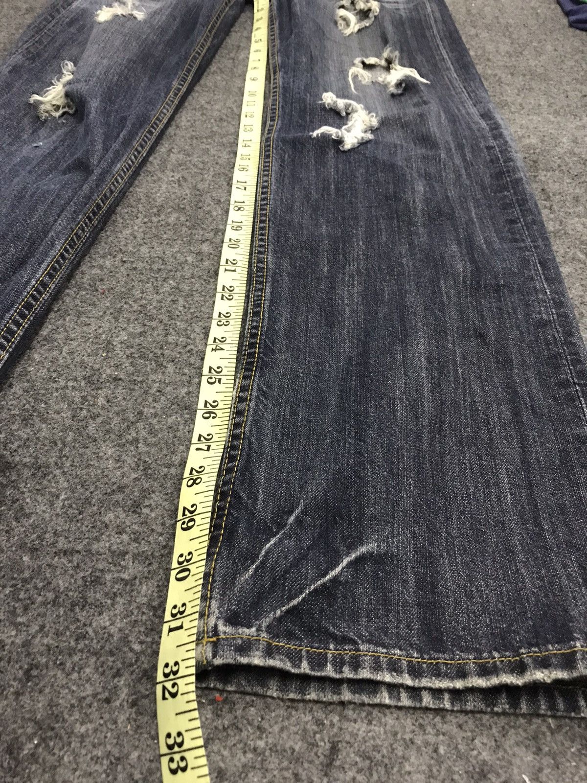 Designer Japanese Brand Blue Denim Jeans Punk Style Nice Design Size US 30 / EU 46 - 14 Thumbnail