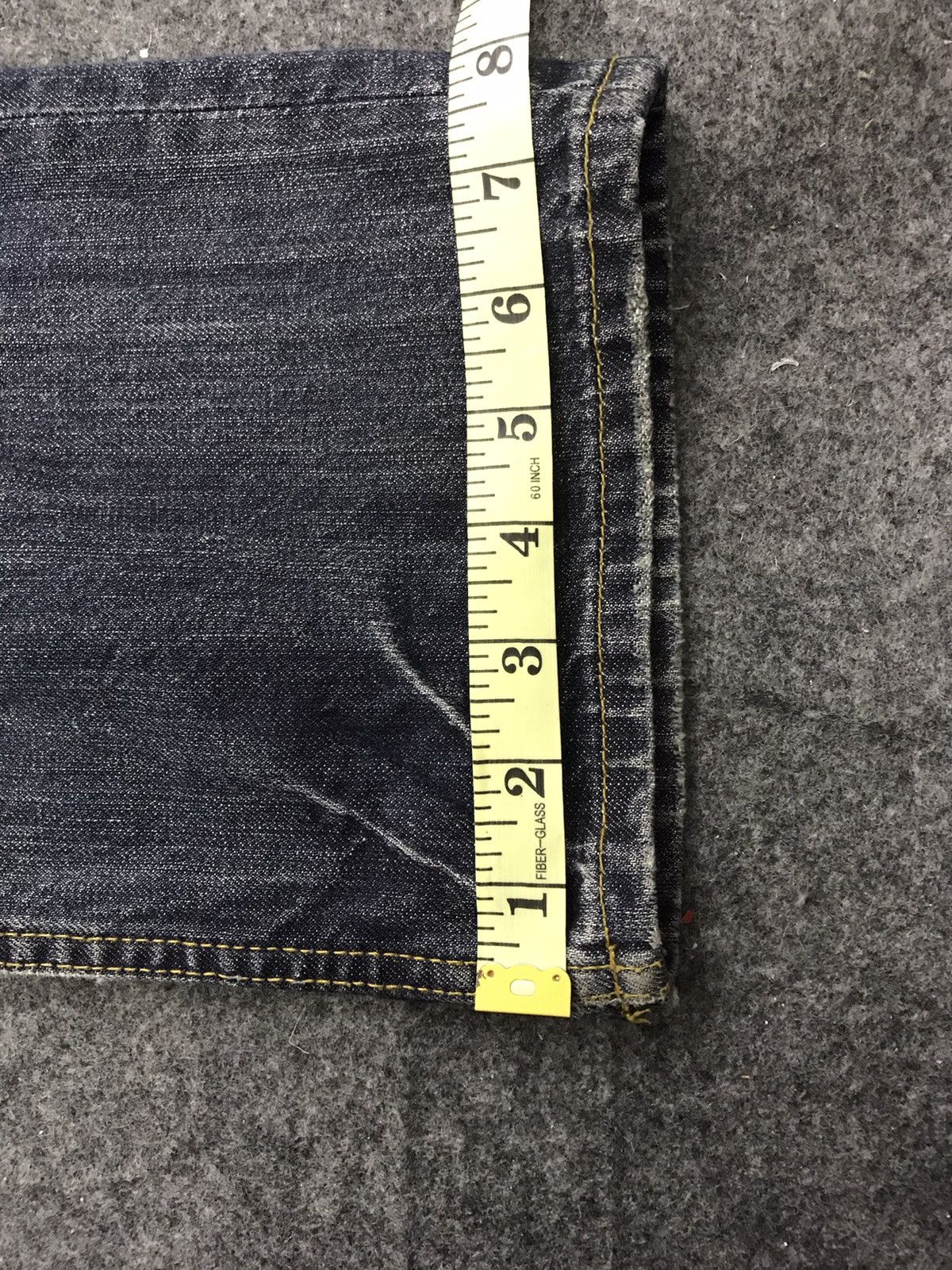 Designer Japanese Brand Blue Denim Jeans Punk Style Nice Design Size US 30 / EU 46 - 16 Thumbnail