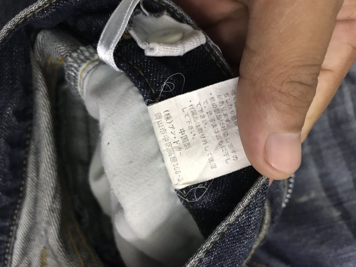 Designer Japanese Brand Blue Denim Jeans Punk Style Nice Design Size US 30 / EU 46 - 9 Thumbnail