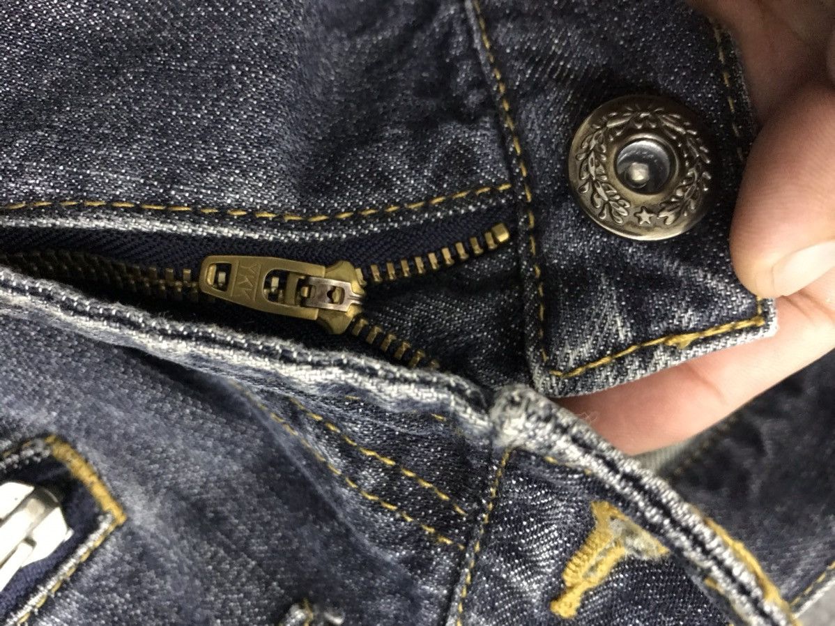 Designer Japanese Brand Blue Denim Jeans Punk Style Nice Design Size US 30 / EU 46 - 8 Thumbnail