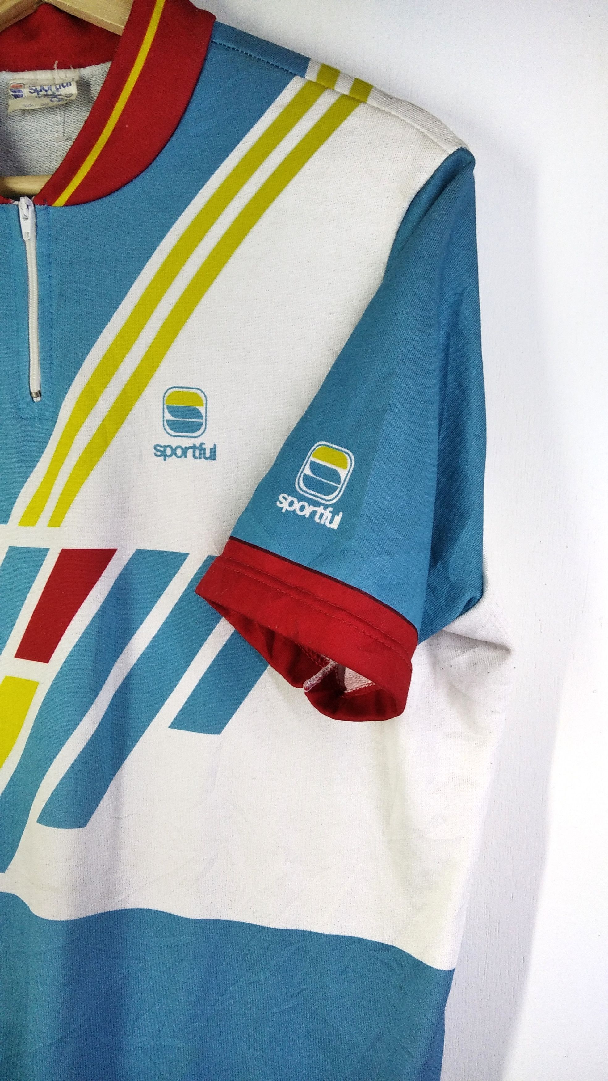 Vintage Vintage Sportful Cycling Jersey Size US XL / EU 56 / 4 - 3 Thumbnail