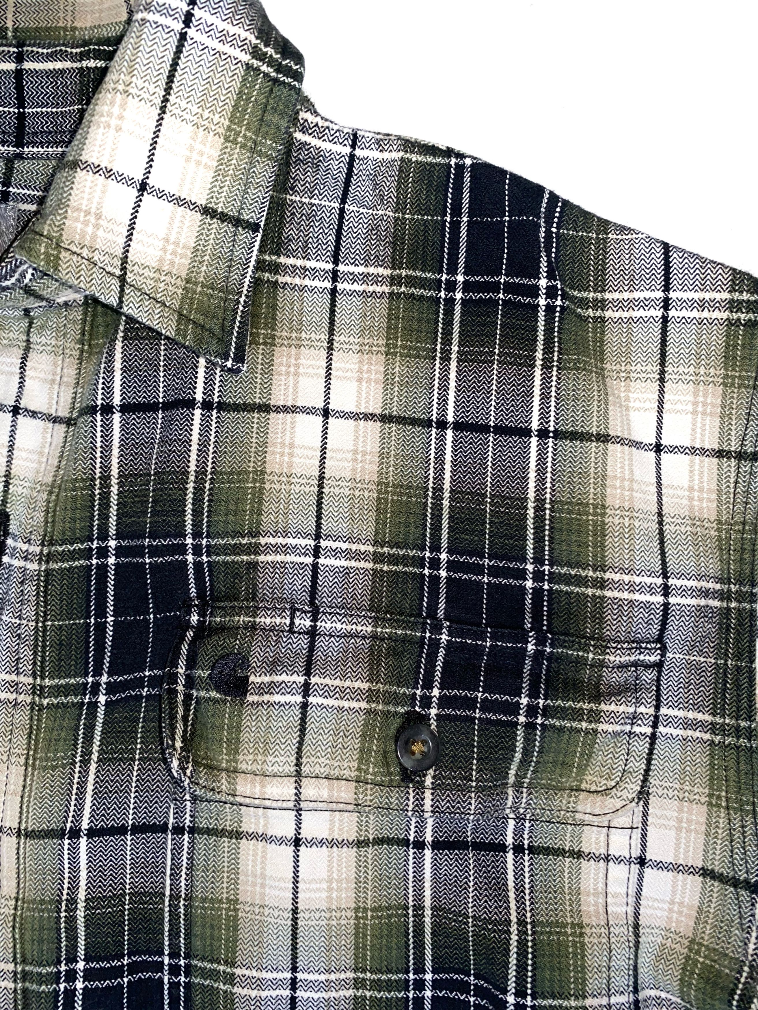 Carhartt Carhartt Plaid Button Up Flannel Workwear Shirt Size US M / EU 48-50 / 2 - 3 Thumbnail