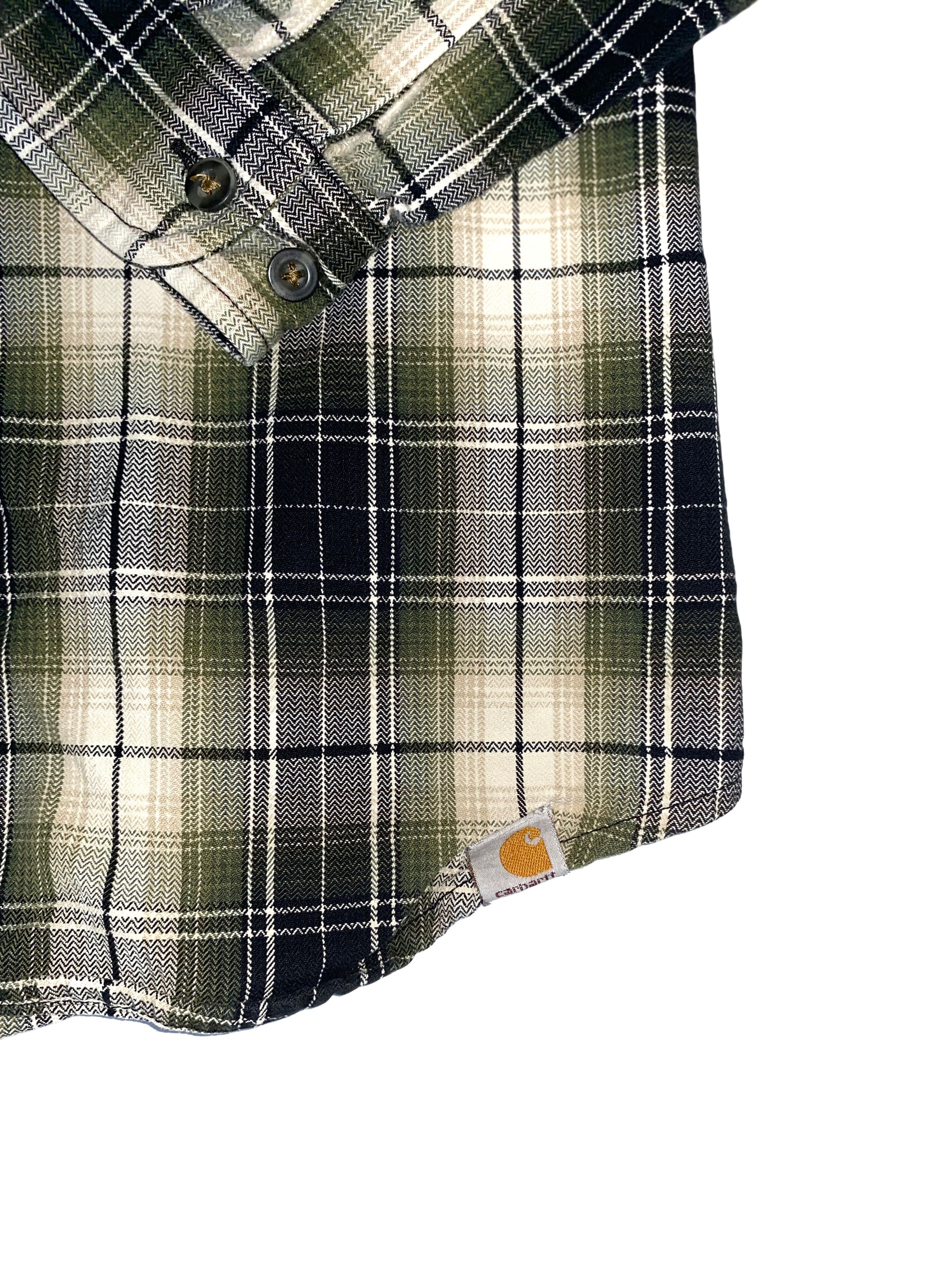 Carhartt Carhartt Plaid Button Up Flannel Workwear Shirt Size US M / EU 48-50 / 2 - 4 Thumbnail