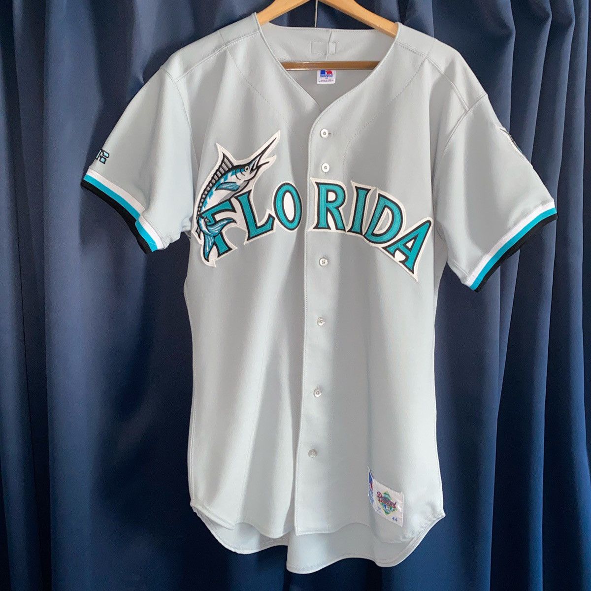 Vintage Florida Marlins Russell Athletic Diamond Collection