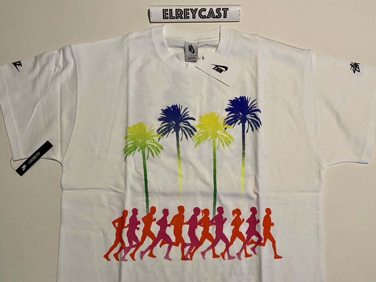 Nike × Stussy Nike x Stussy Douglas Firs to Palm Trees Tee Shirt Size US L / EU 52-54 / 3 - 6 Thumbnail