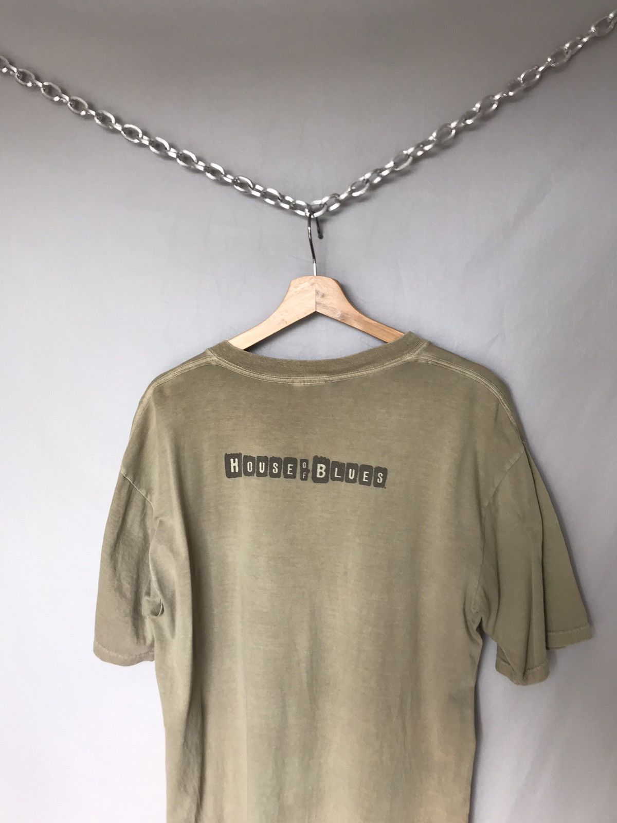 Band Tees Vintage Sun Faded House of Blues Tee Music Travis Style Size US L / EU 52-54 / 3 - 4 Thumbnail