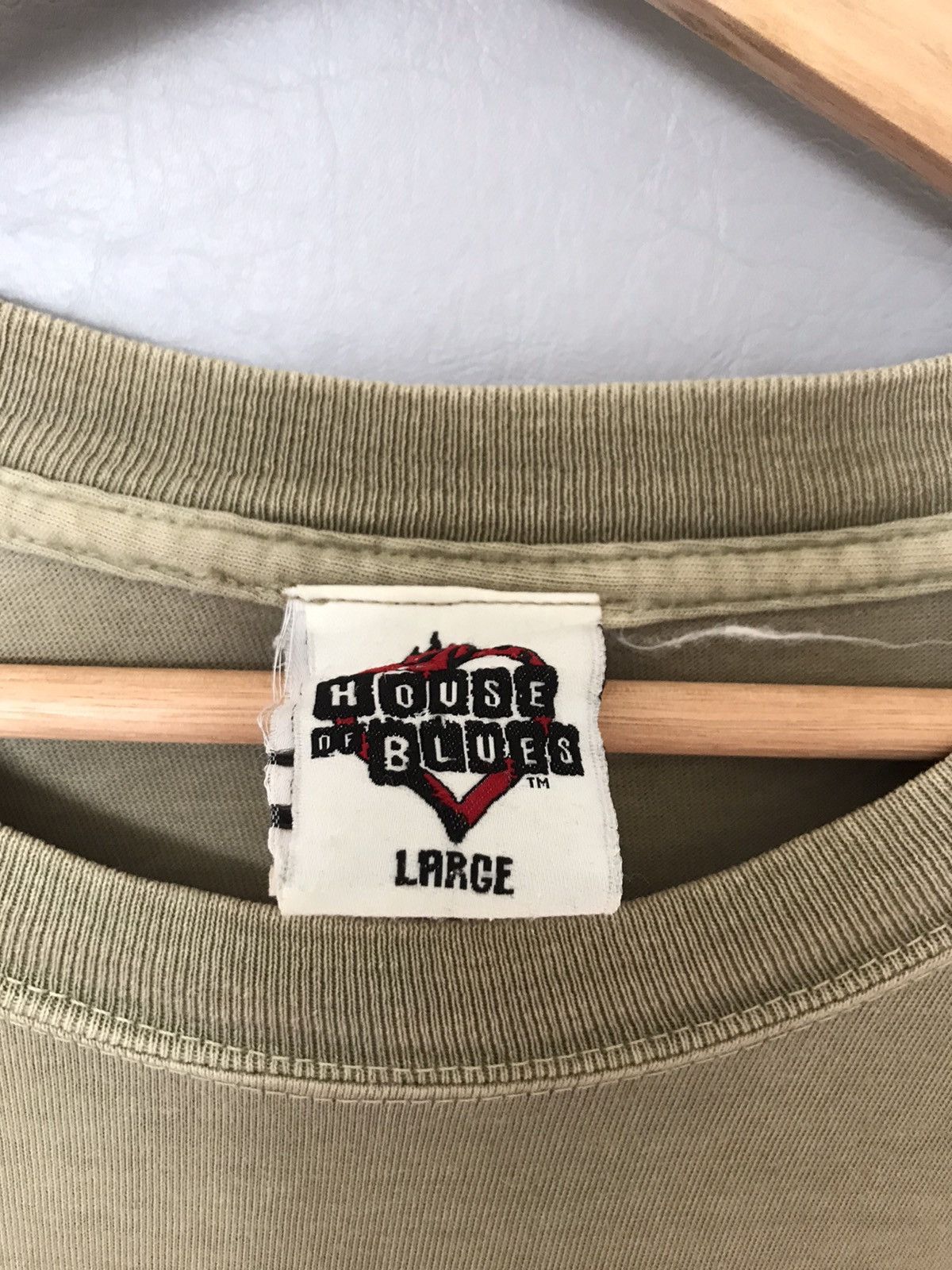 Band Tees Vintage Sun Faded House of Blues Tee Music Travis Style Size US L / EU 52-54 / 3 - 5 Thumbnail