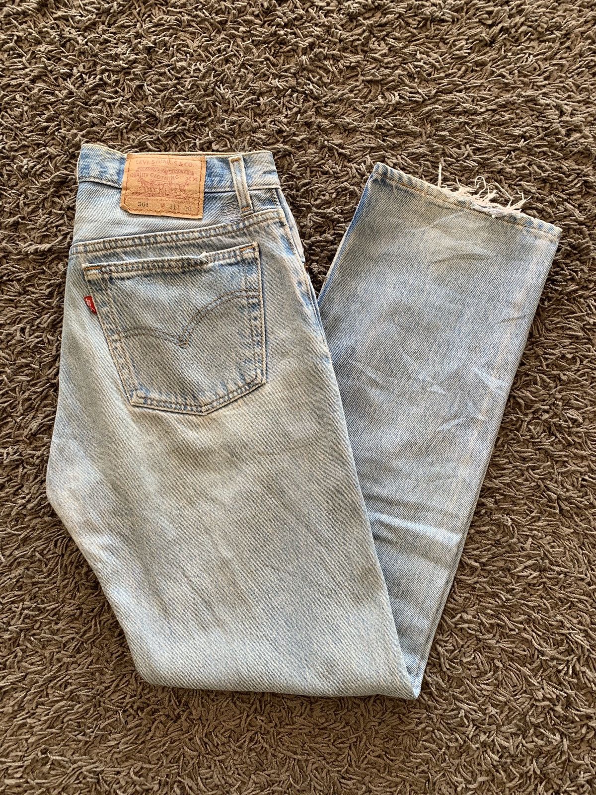 Vintage Vintage Levis 501 Denim Blue Jeans Mr Bombastic | Grailed