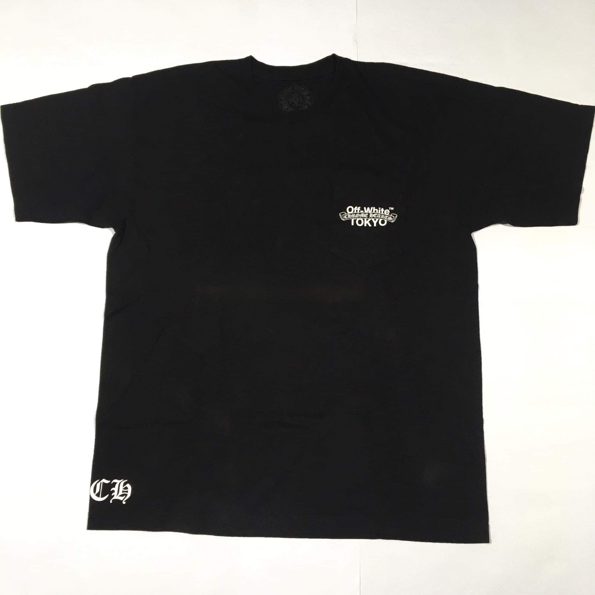 Chrome Hearts Off-White 東京限定 T 新品未使用 Chrome Hearts × Off-White Off-White x Chrome Hearts Tokyo T