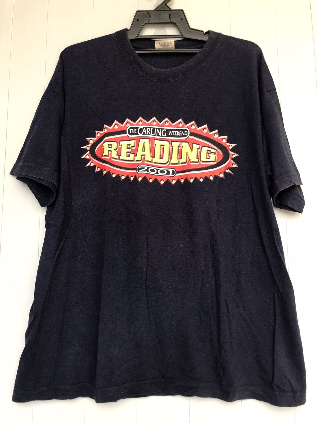 Vintage Vtg Early 01' The Carling Weakend Reading Festival T Shirt | Grailed