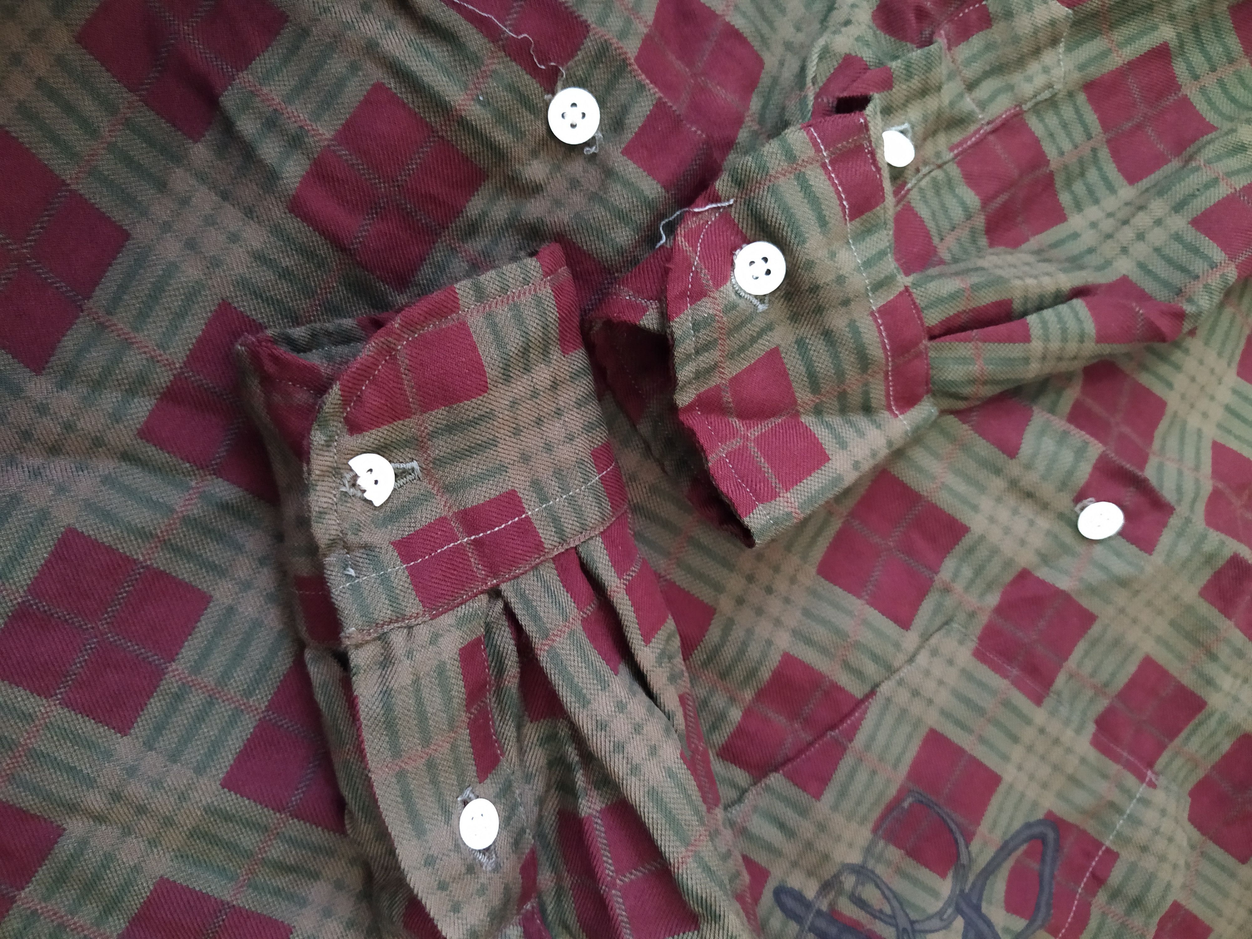 Polo Ralph Lauren × Vintage 90s POLO RALPH LAUREN HORSE PRINTED SHIRT (B403) Size US M / EU 48-50 / 2 - 5 Thumbnail