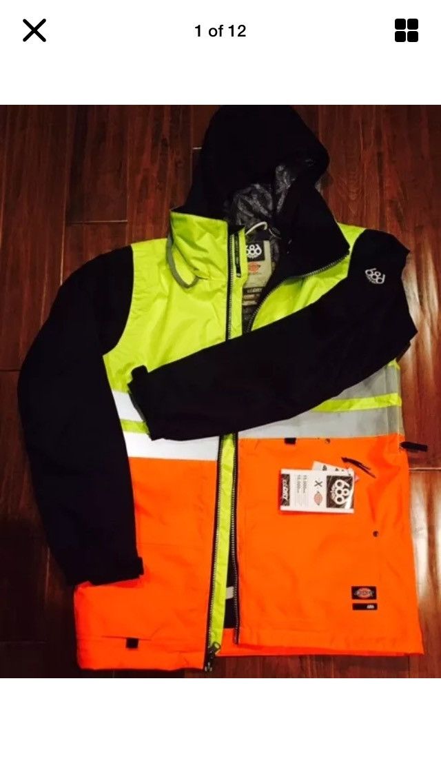 686 686 X DICKIES SAFETY INSULATED JACKET Ski and Snowboard