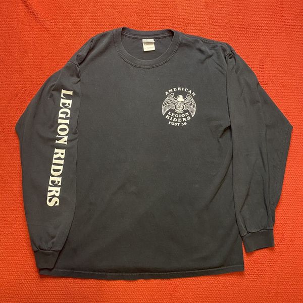 Vintage American Legion Riders Motorcycle Long Sleeve tee | Grailed