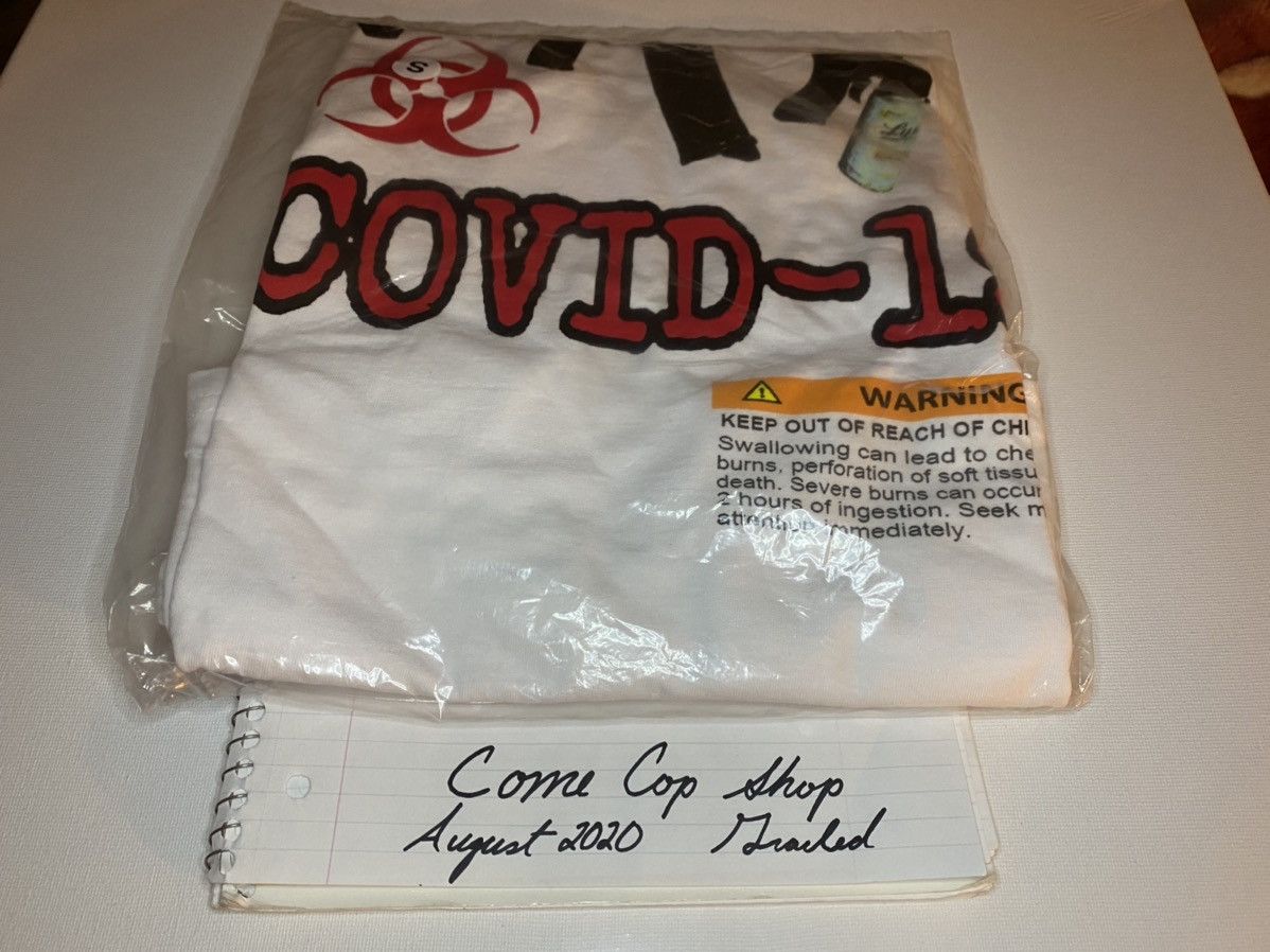 City Morgue × Missing Since Thursday “I Survived COVID-19” Tee by Missing Since Thursday Size US S / EU 44-46 / 1 - 3 Thumbnail