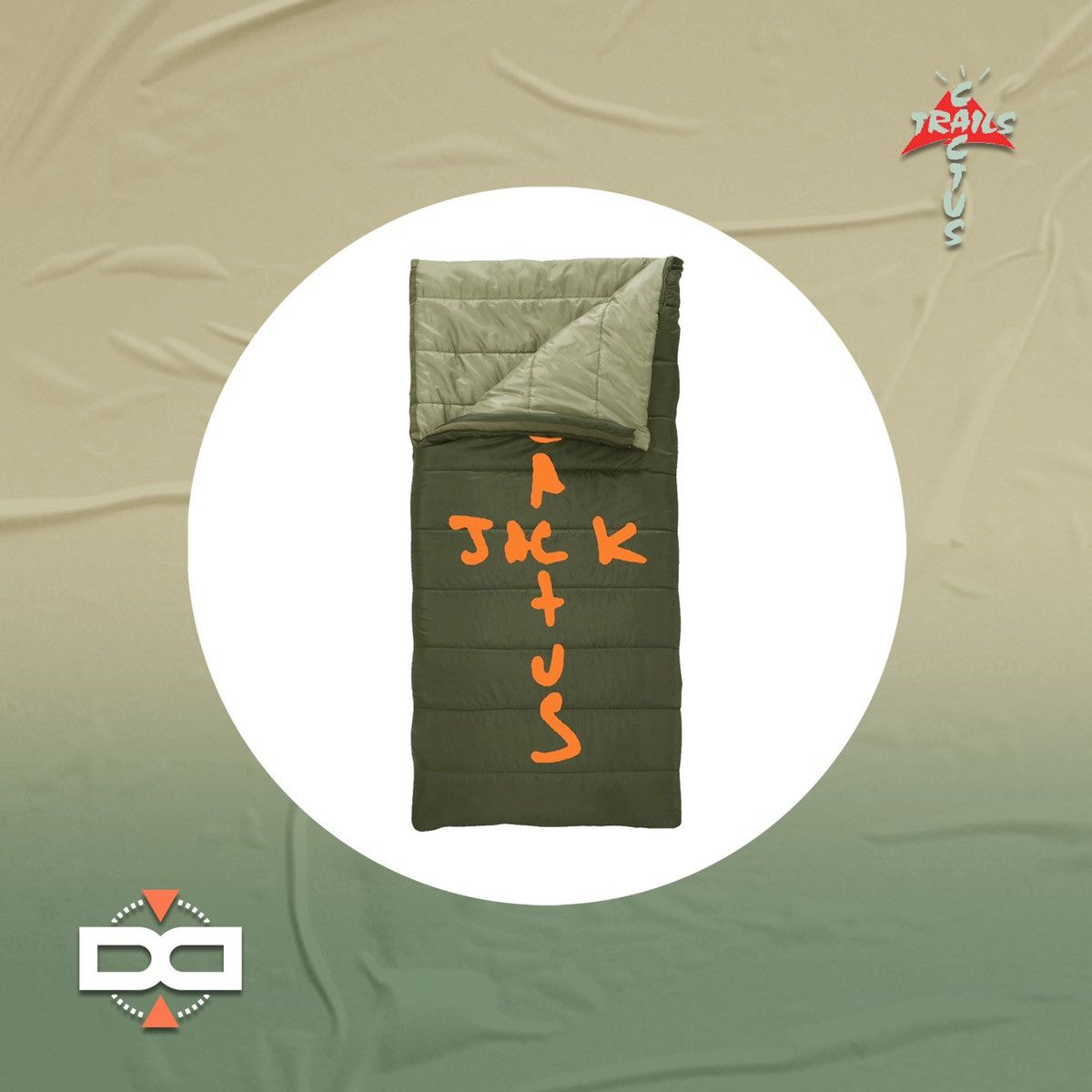 Travis Scott Travis Scott Cactus Jack Sleeping Bag Nylon Cactus Trails Size ONE SIZE - 6 Thumbnail