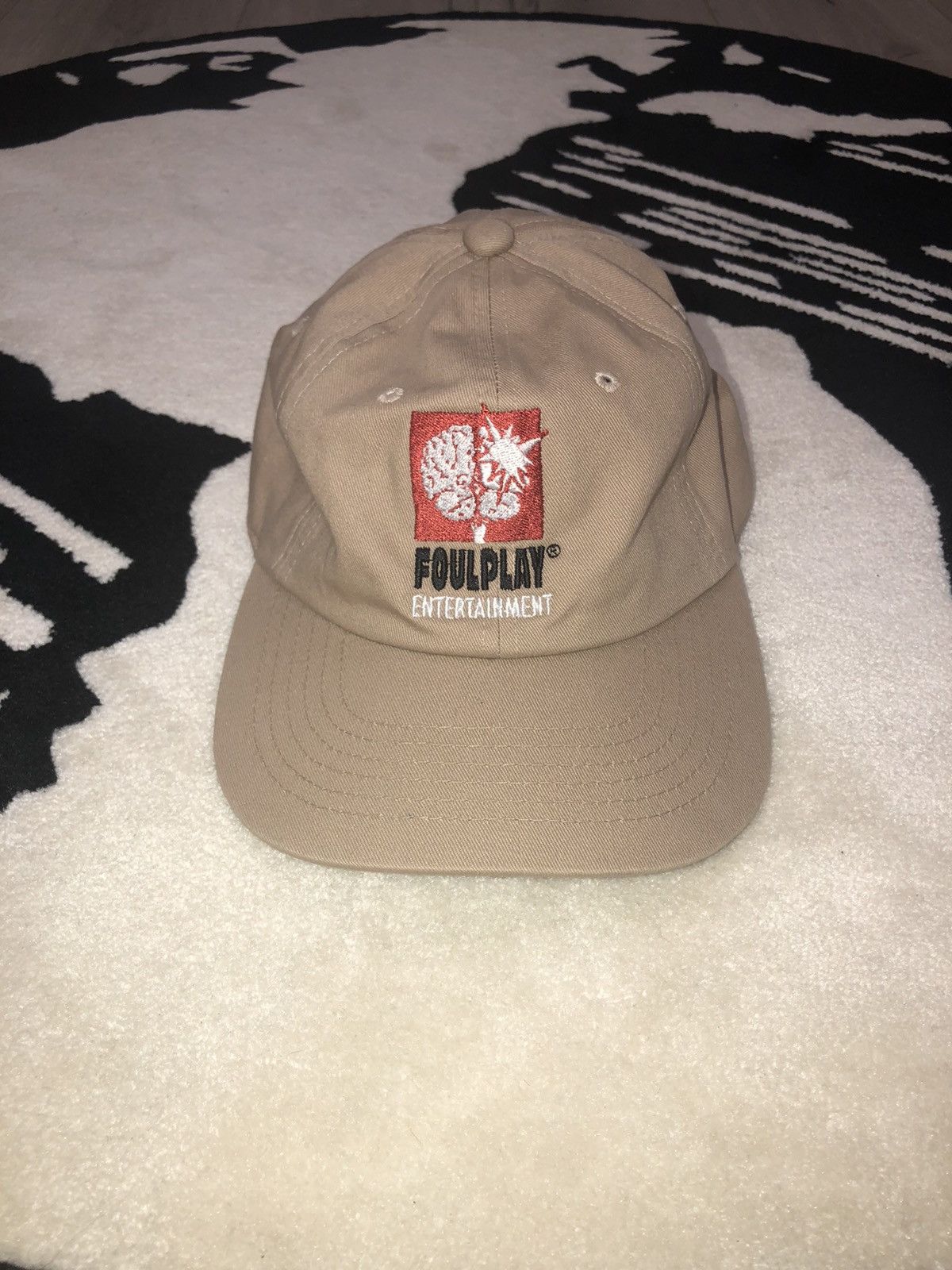 Foulplay Company Foulplay Entertainment Tan 6 Panel Hat Size ONE SIZE - 1 Thumbnail