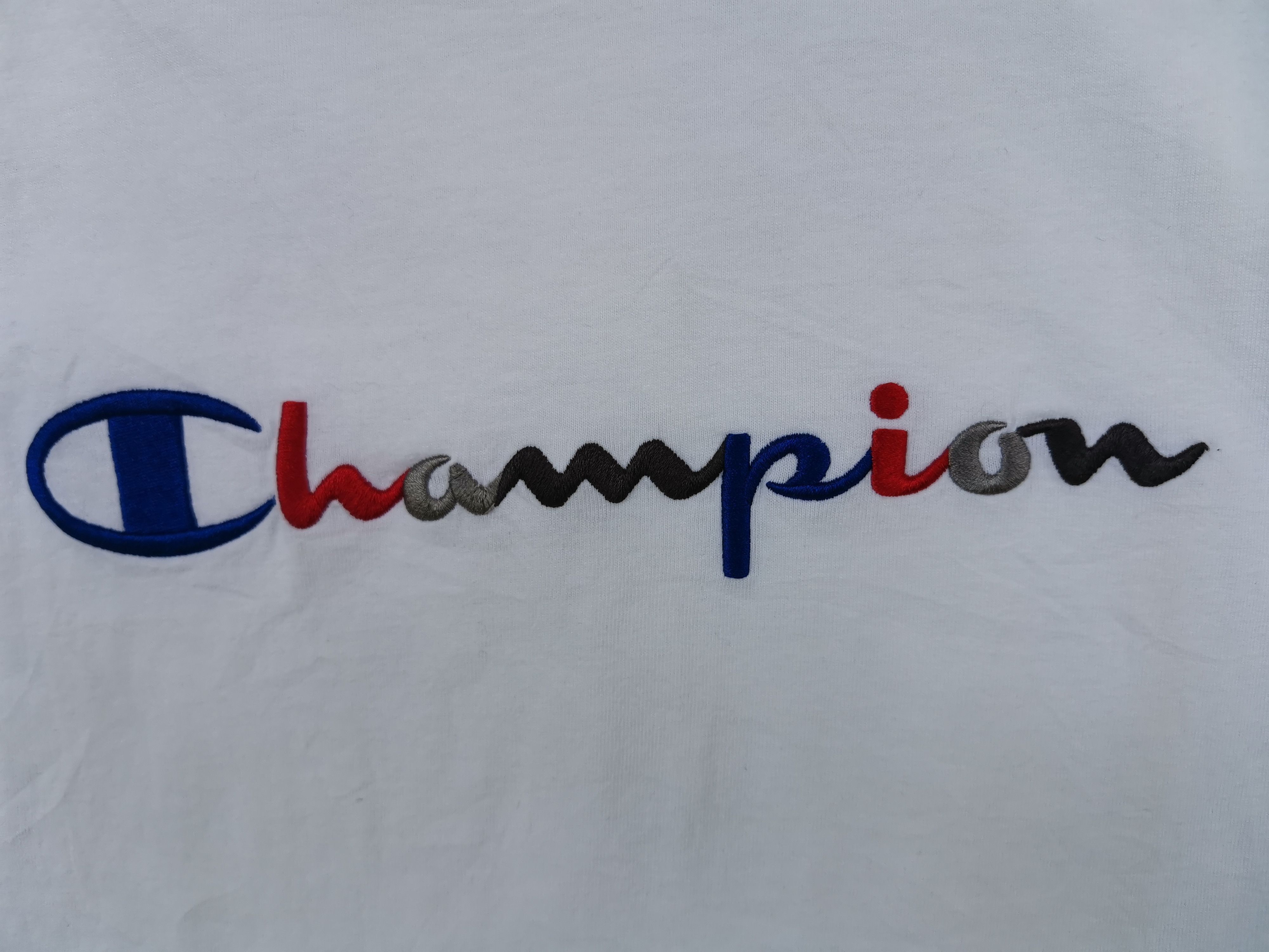 Champion Champion big logo Embroidered T-shirt Size US S / EU 44-46 / 1 - 6 Thumbnail