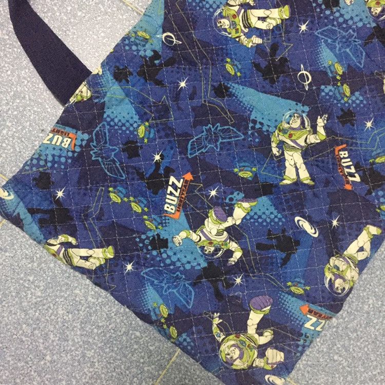 Cartoon Network × Disney Buzz Lightyear Toy Story Tote Bag Size ONE SIZE - 2 Thumbnail