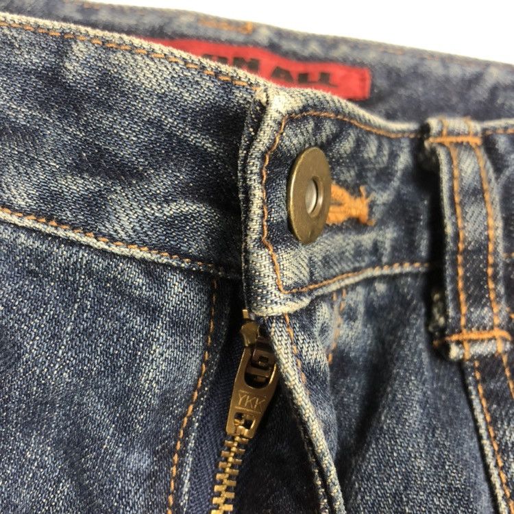Japanese Brand 1990s Edge On All 🇯🇵 Multipockets Flare Denim Size US 29 - 8 Thumbnail