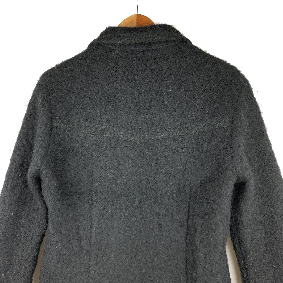 Y's × Yohji Yamamoto 1990 Yohji Yamamoto Y’s Bis Mohair Jacket Size S / US 4 / IT 40 - 6 Thumbnail