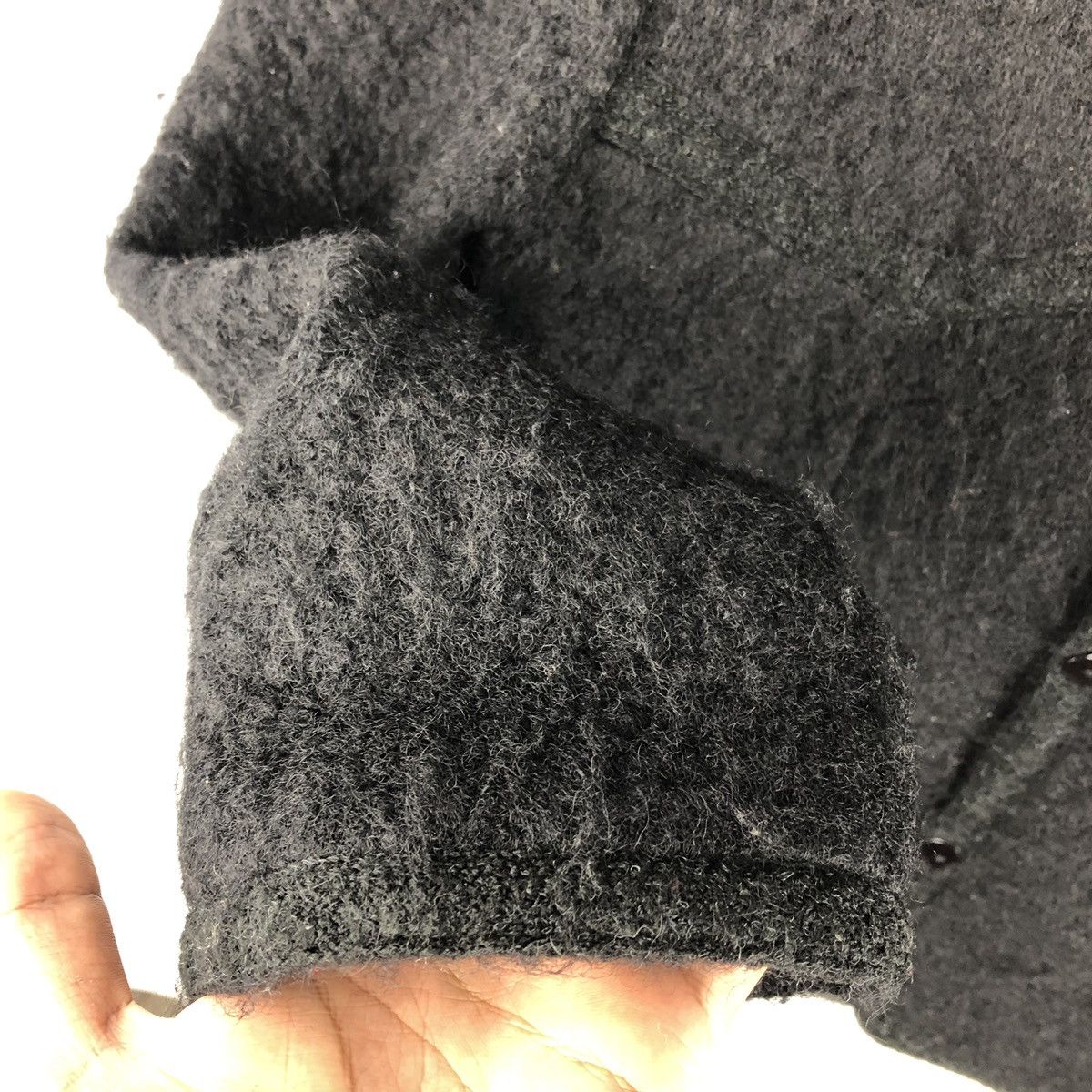 Y's × Yohji Yamamoto 1990 Yohji Yamamoto Y’s Bis Mohair Jacket Size S / US 4 / IT 40 - 5 Thumbnail