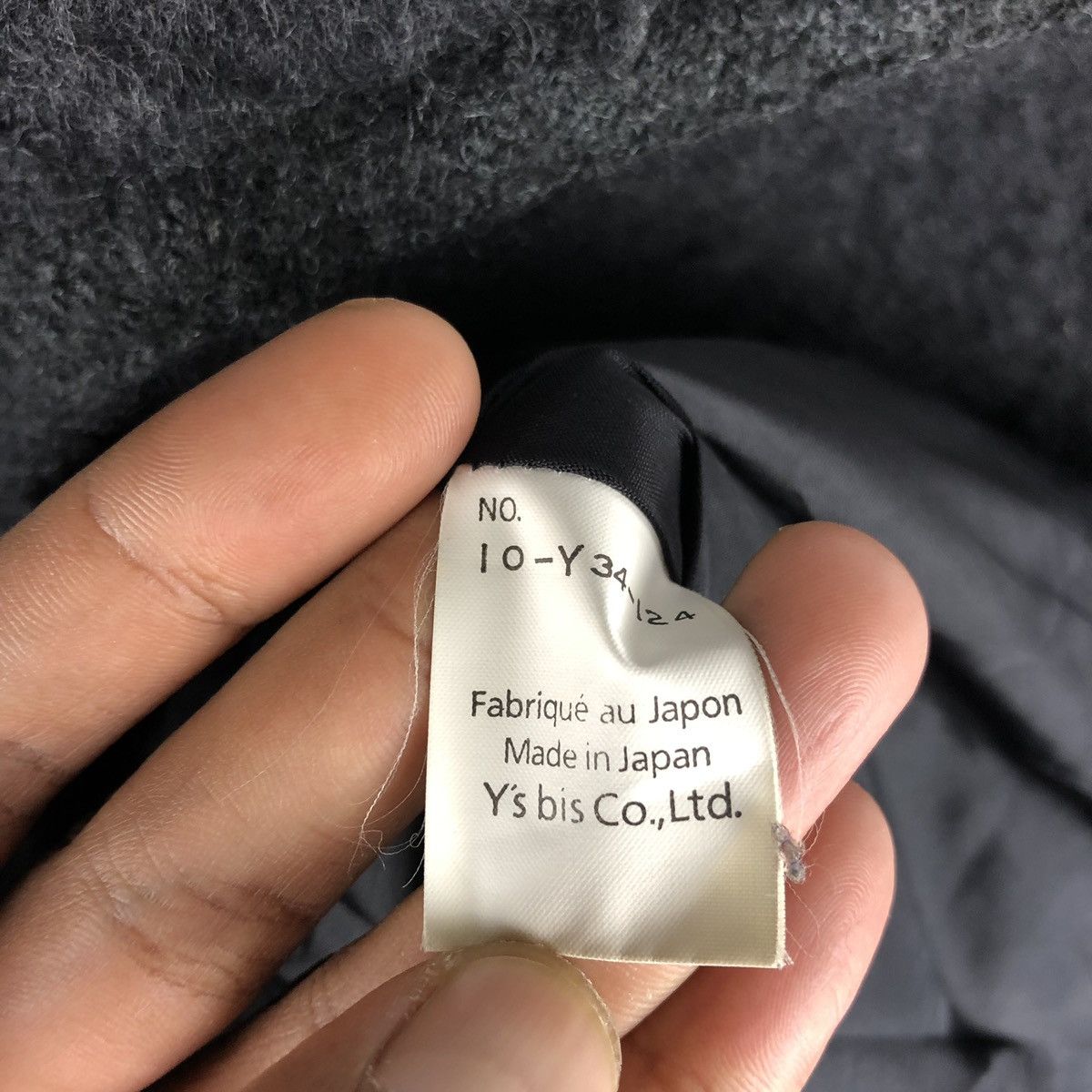 Y's × Yohji Yamamoto 1990 Yohji Yamamoto Y’s Bis Mohair Jacket Size S / US 4 / IT 40 - 10 Thumbnail