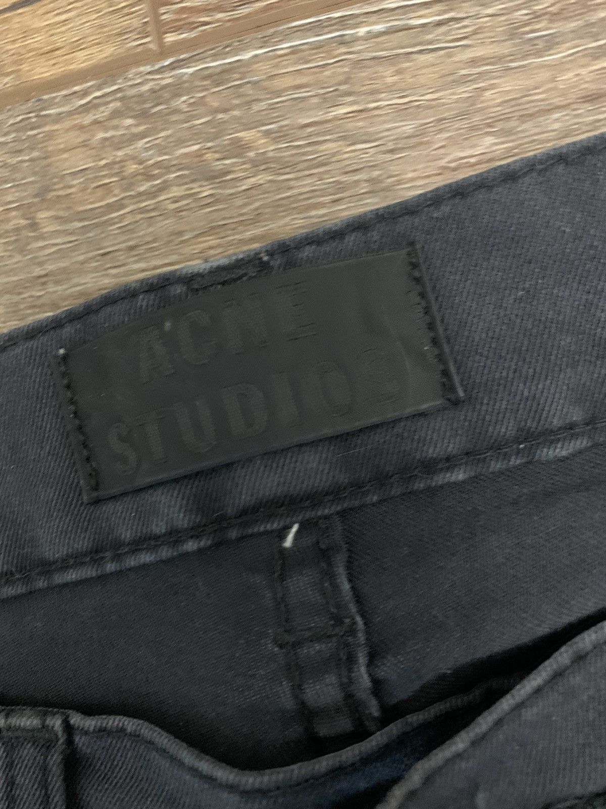 Acne Studios Ace Ups in Navy Size US 32 / EU 48 - 2 Thumbnail