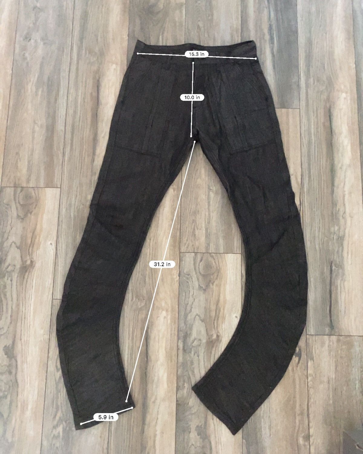 AKINGS James Akings Denim 32 J shape Stacked jeans Size US 32 / EU 48 - 4 Thumbnail