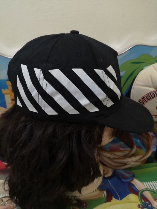 Off-White Off White Diagonal Cap Hats | Grailed
