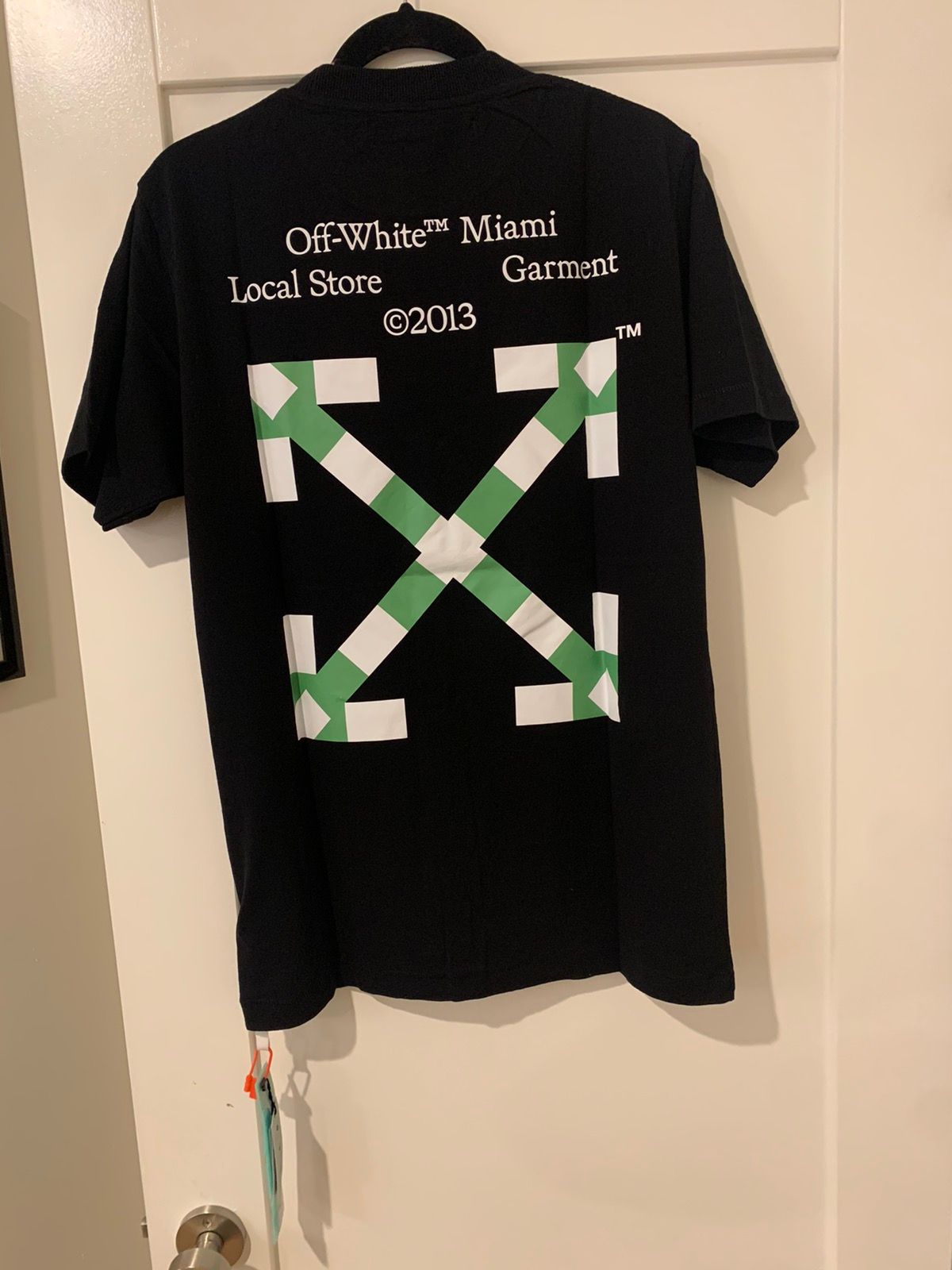 Pre-owned Off-white T Shirt Miami Exclusive In Black