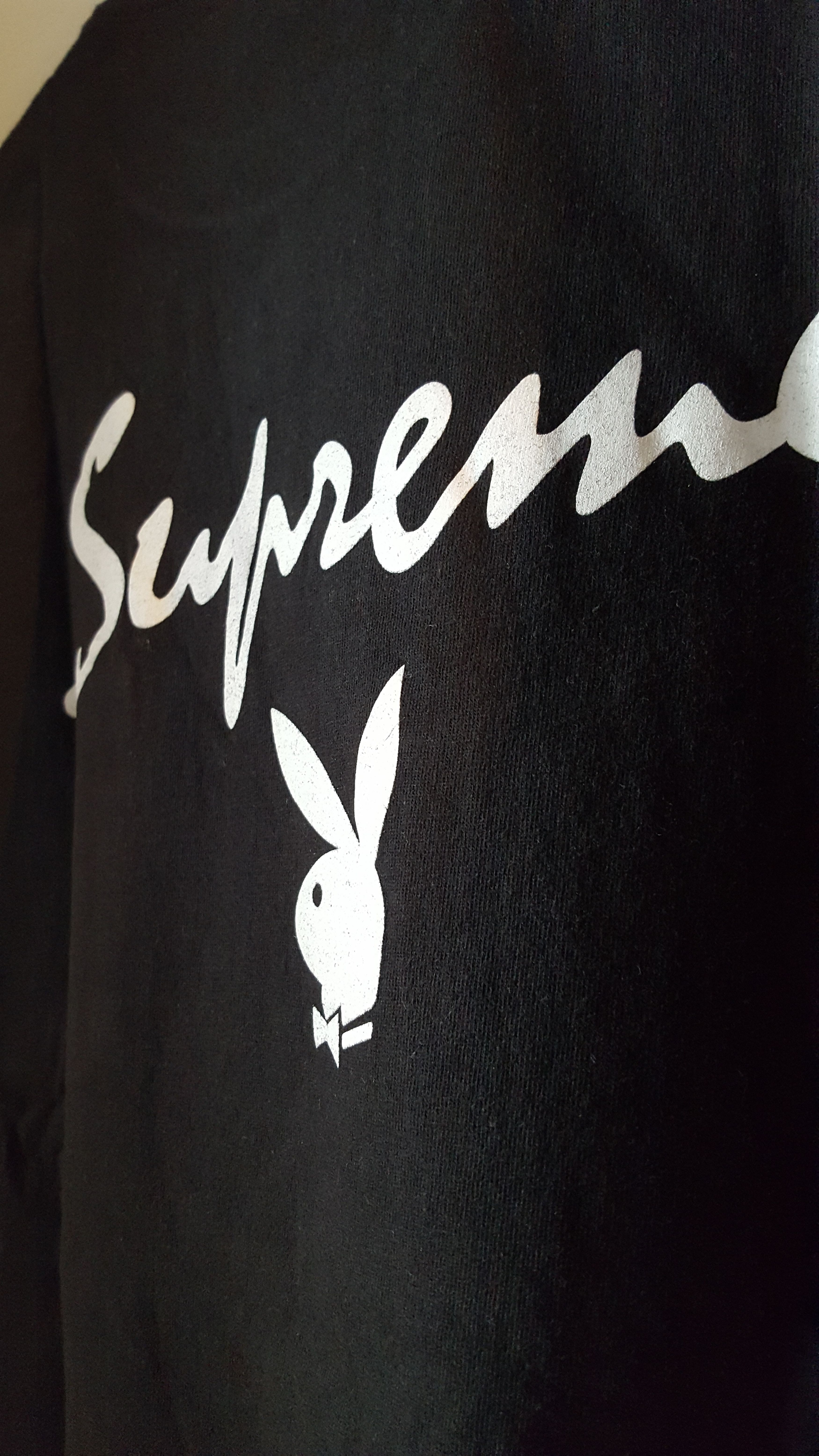 Supreme X Playboy t shirt size XL popular black