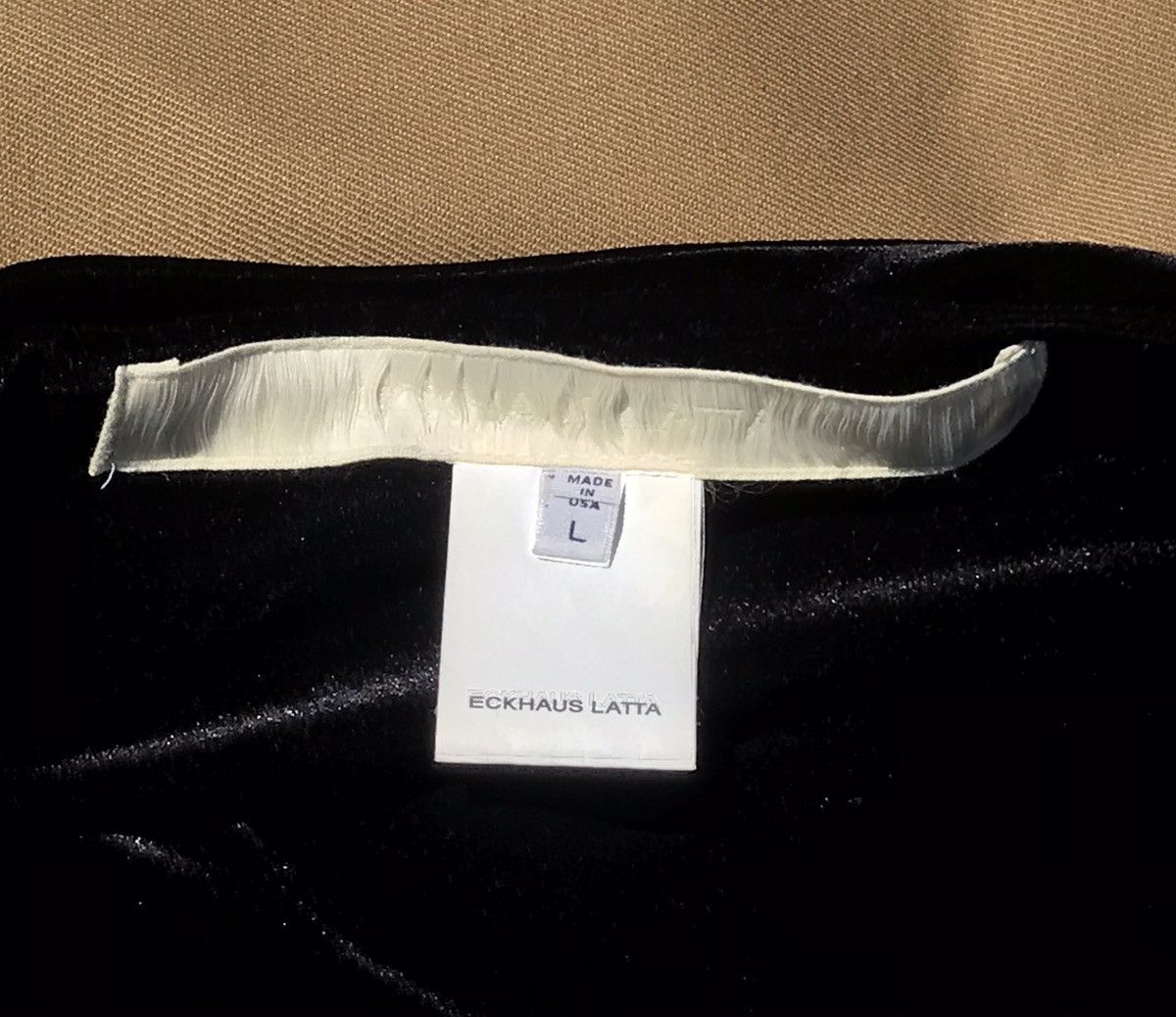 Eckhaus Latta AW16 Velvet Pearl Snap Button Asymmetrical Top Size US M / EU 48-50 / 2 - 4 Thumbnail