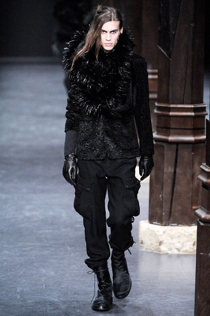 Ann Demeulemeester Ann Demeulemeester FW2010 Cargo Black Pants Wool Size US 30 / EU 46 - 12 Thumbnail