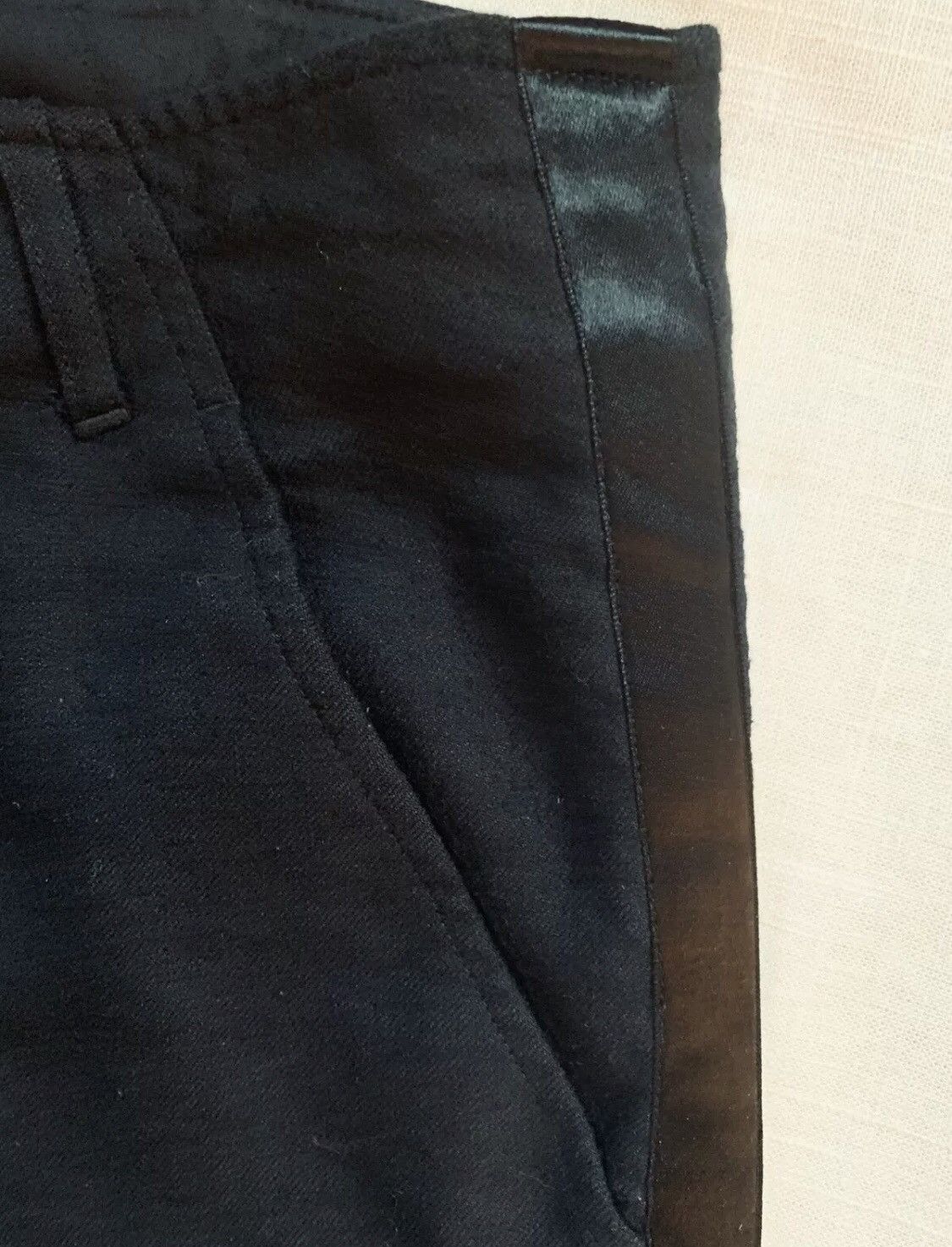 Ann Demeulemeester Ann Demeulemeester FW2010 Cargo Black Pants Wool Size US 30 / EU 46 - 5 Thumbnail