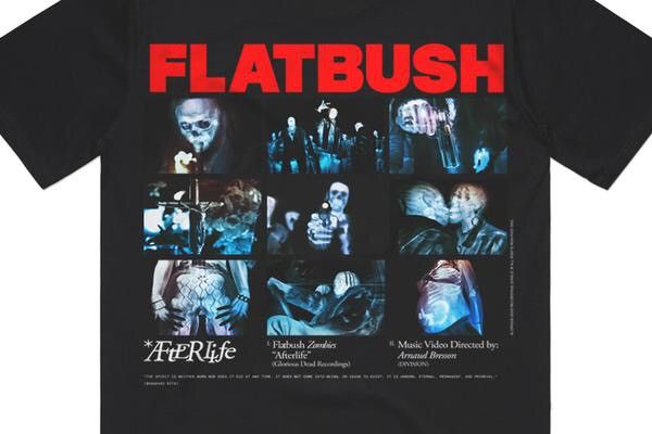 Flatbush Zombies Afterlife T-shirt size Large /comes w/ Flatbush odyssey pin Size US L / EU 52-54 / 3 - 3 Thumbnail
