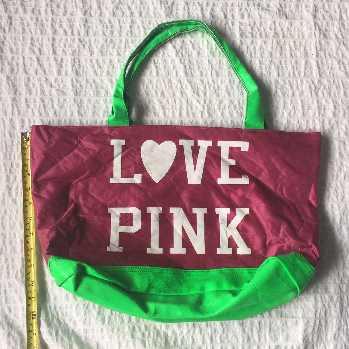 Pink Love pink tote bag Size ONE SIZE - 5 Thumbnail