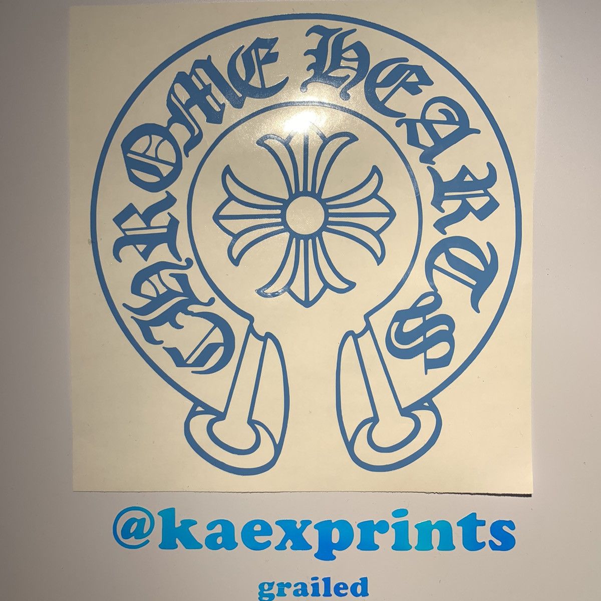Chrome Hearts Chrome Hearts Sticker / Decal | Grailed