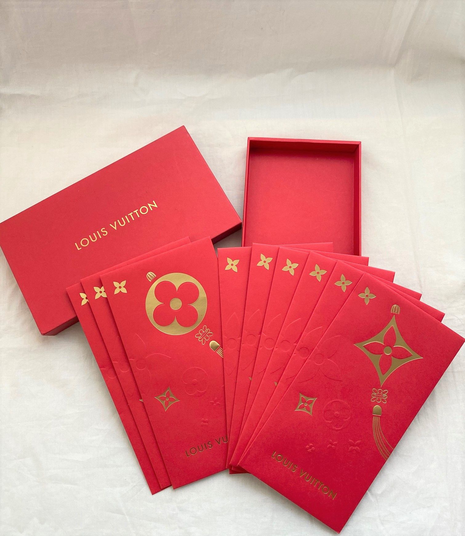 Louis Vuitton Louis Vuitton Chinese New Year monogram red packet envelope