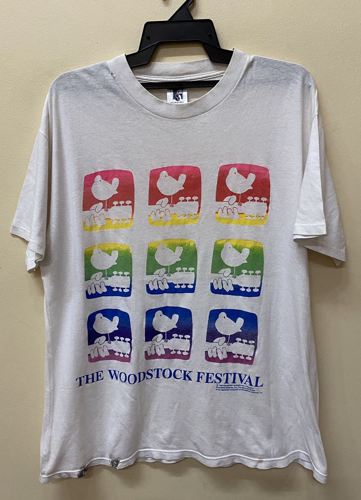 Vintage 90 Woodstock Festival 1994 t shirt