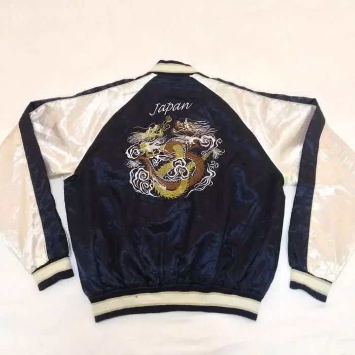 Sukajan Souvenir Jacket SUKAJAN Japan Dragon Embroidered Souvenirs