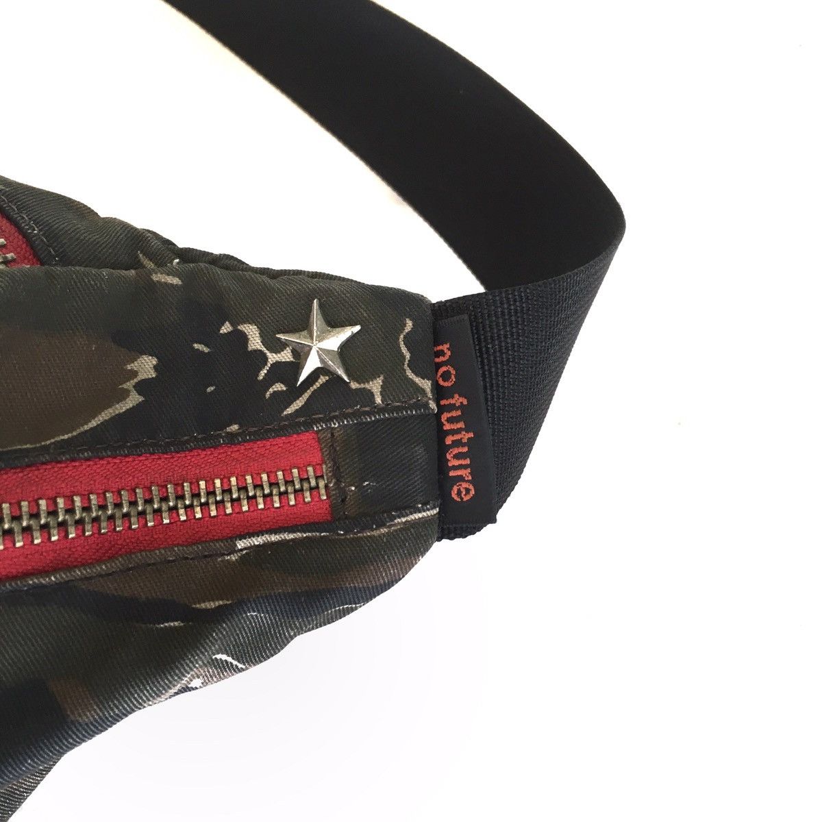 Other tiger stripe no future X custom crossbody bag Size 28 - 6 Thumbnail