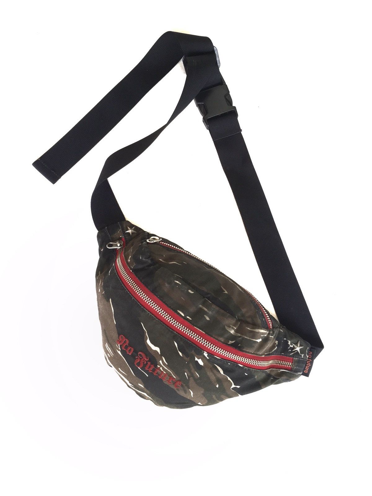 Other tiger stripe no future X custom crossbody bag Size 28 - 1 Thumbnail