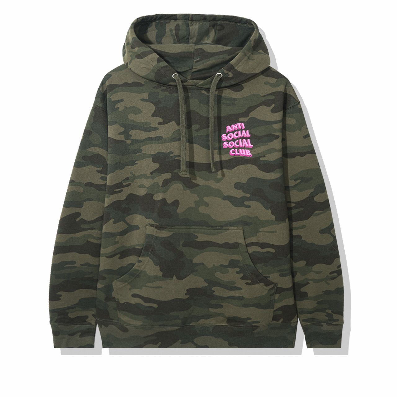 Anti Social Social Club Popcorn Camo Hoodie ASSC DS New