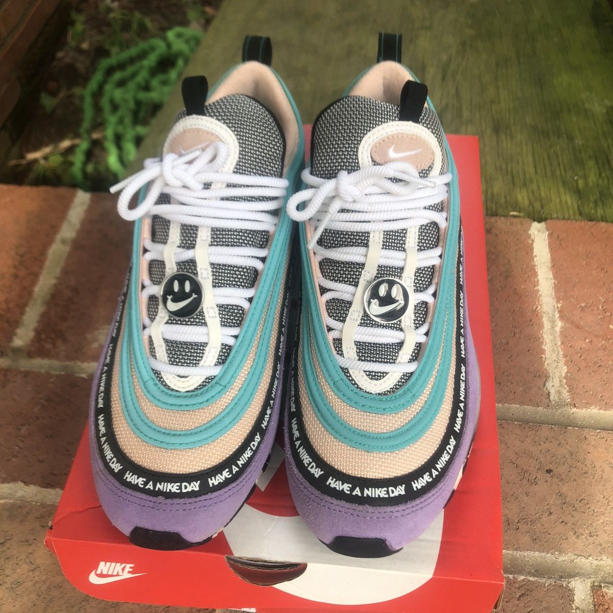 image of Air Max 97 Have A Nike Day 2019 Size 9 Shoes in Space Purple, Men's