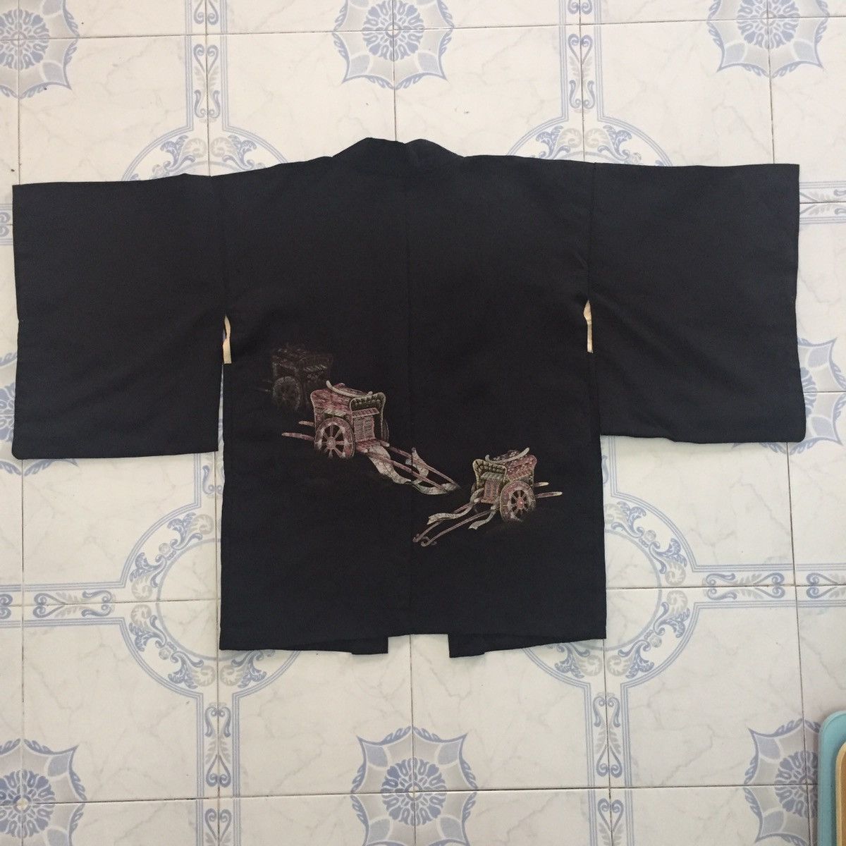 Japanese Brand Kimono Black Size US L / EU 52-54 / 3 - 2 Thumbnail