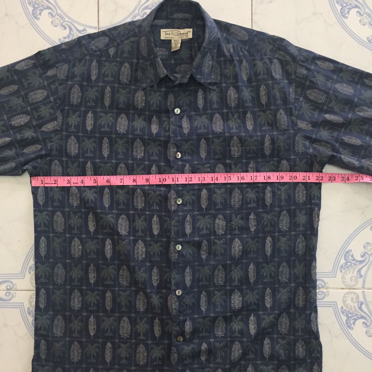Tori Richard Tori Richard Button Up Short Sleeve Tshirt Size US S / EU 44-46 / 1 - 15 Thumbnail