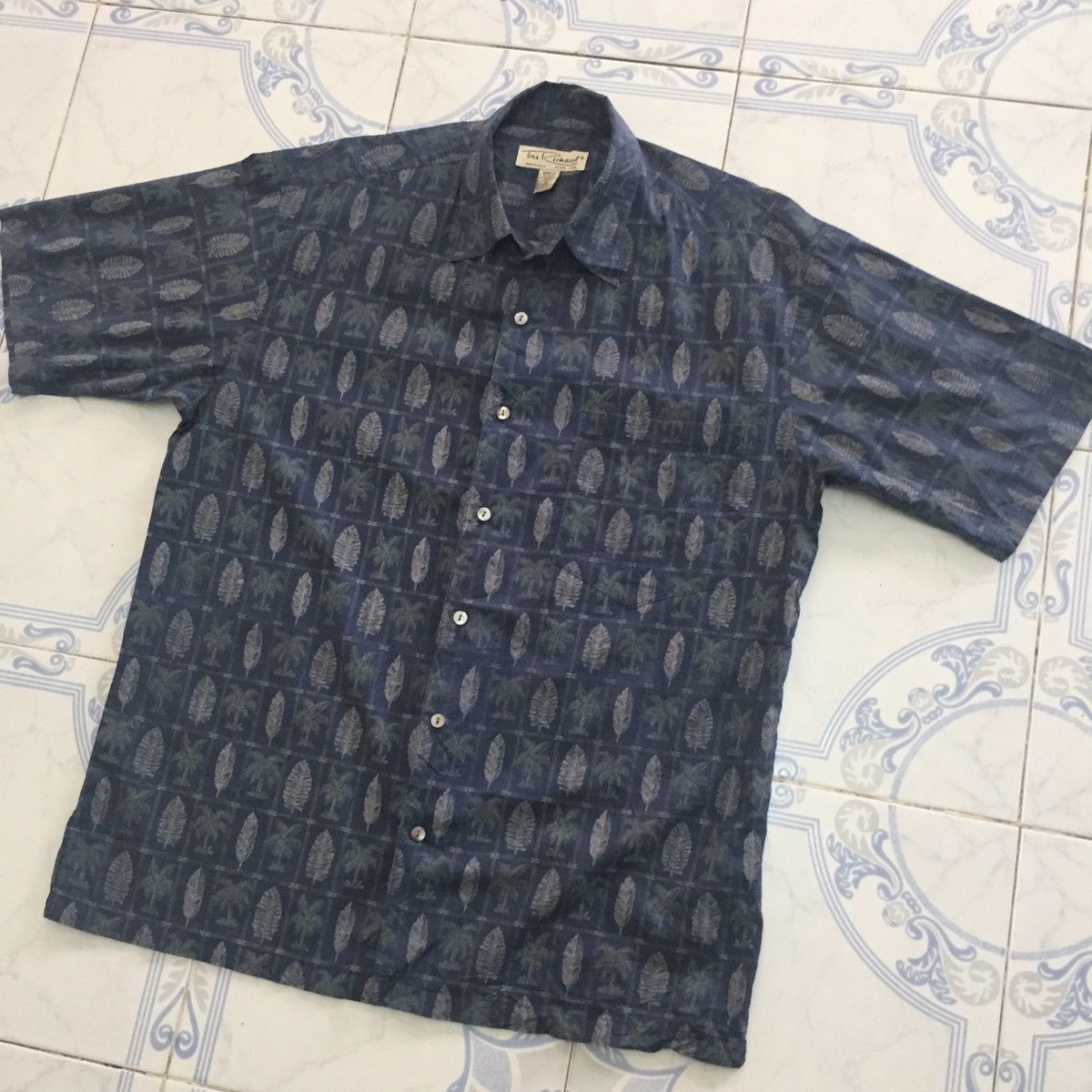 Tori Richard Tori Richard Button Up Short Sleeve Tshirt Size US S / EU 44-46 / 1 - 5 Thumbnail