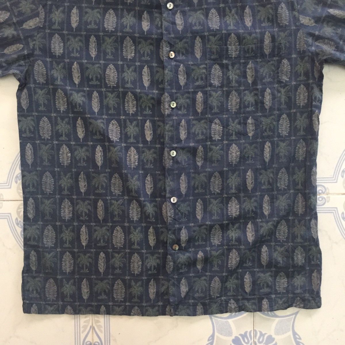 Tori Richard Tori Richard Button Up Short Sleeve Tshirt Size US S / EU 44-46 / 1 - 2 Thumbnail