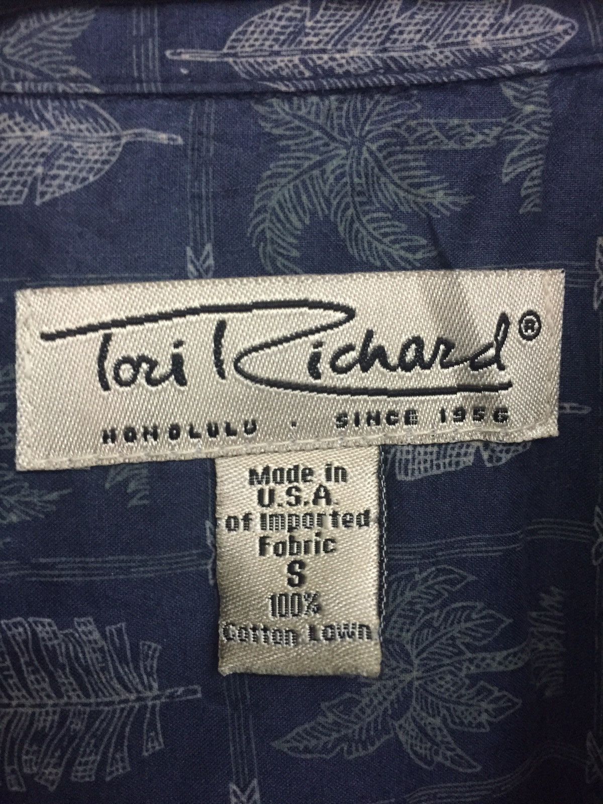 Tori Richard Tori Richard Button Up Short Sleeve Tshirt Size US S / EU 44-46 / 1 - 12 Thumbnail