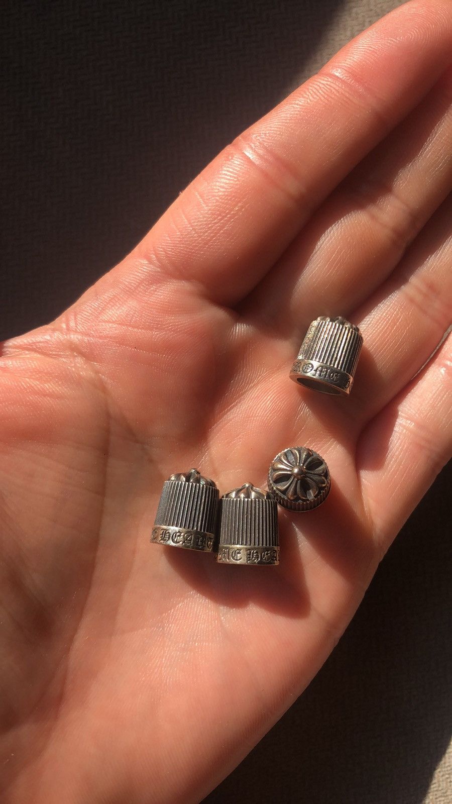 Chrome Hearts Chrome hearts tire cap valve plug Grailed